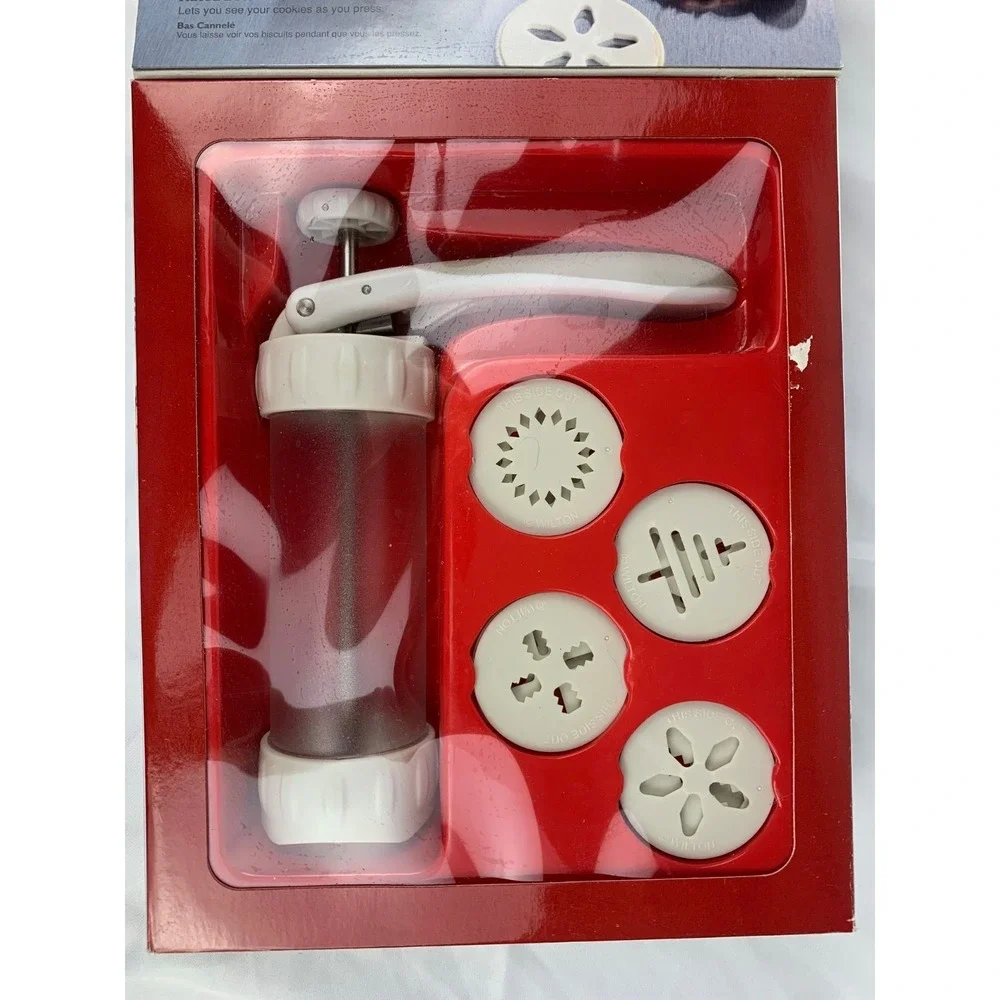 Vintage Wilton Cookie Max Cookie Press 2104-4003 New in Sealed Box
